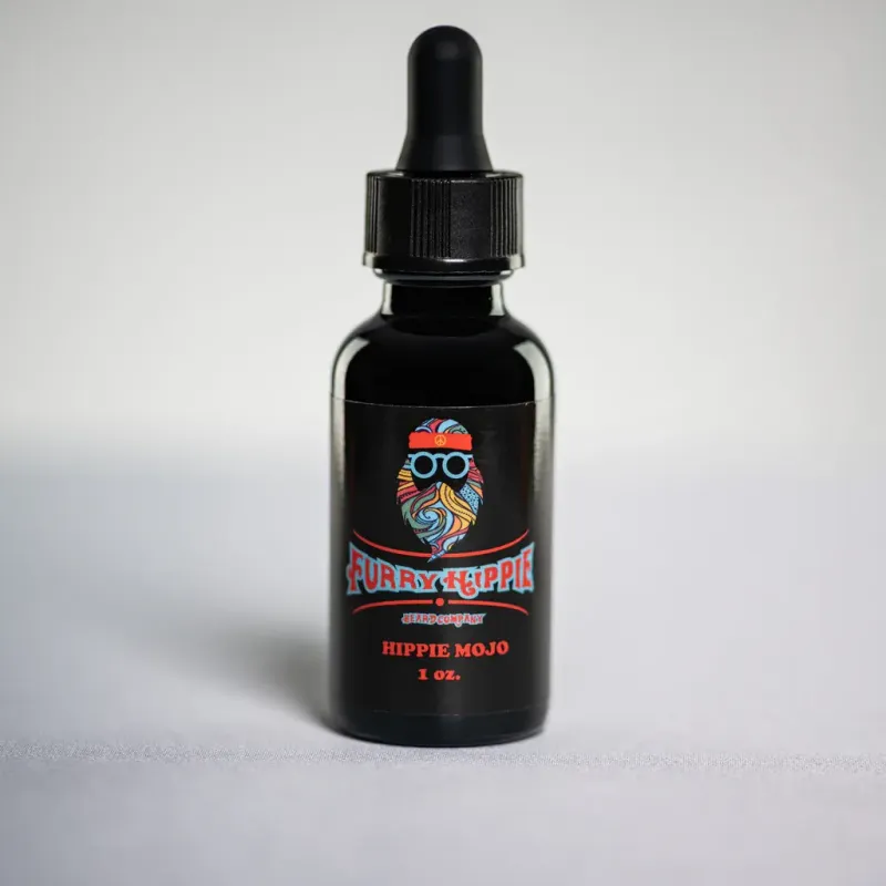 Furry Hippy Beard Co. 1oz Oil HIPPY MOJO