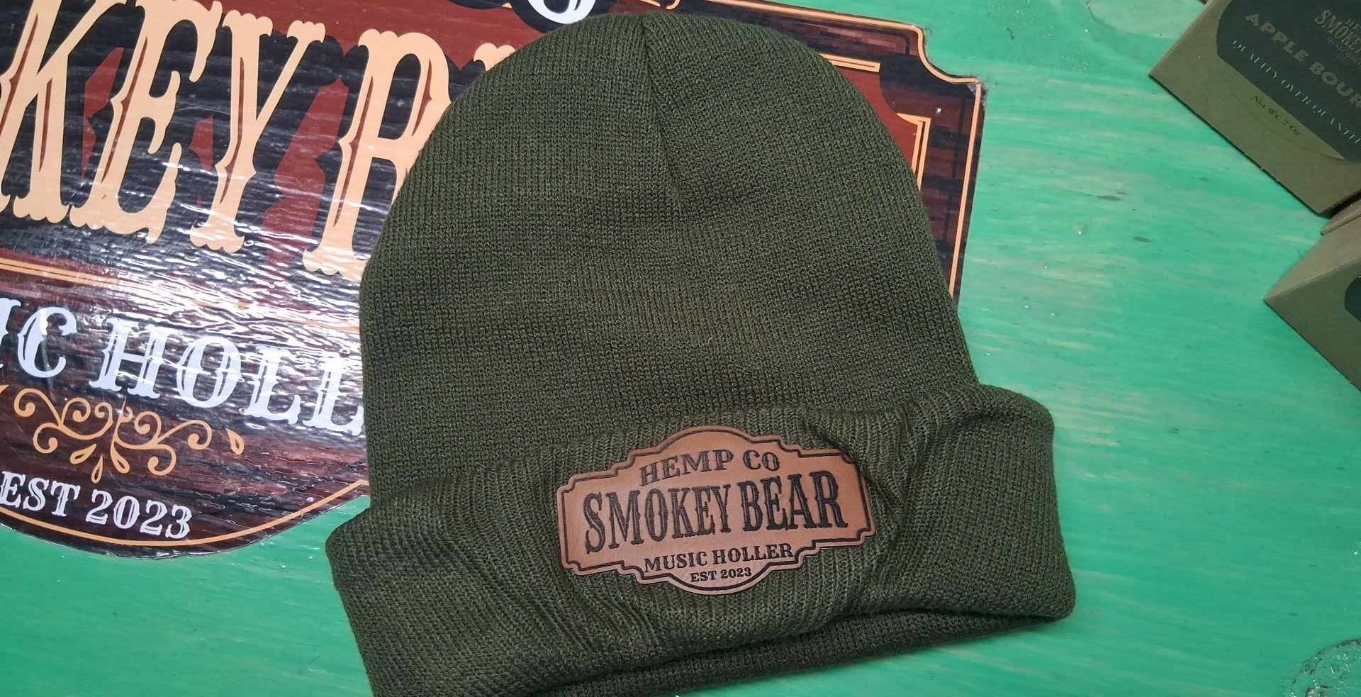 Official Smokey Bear Hemp Co. Beanie