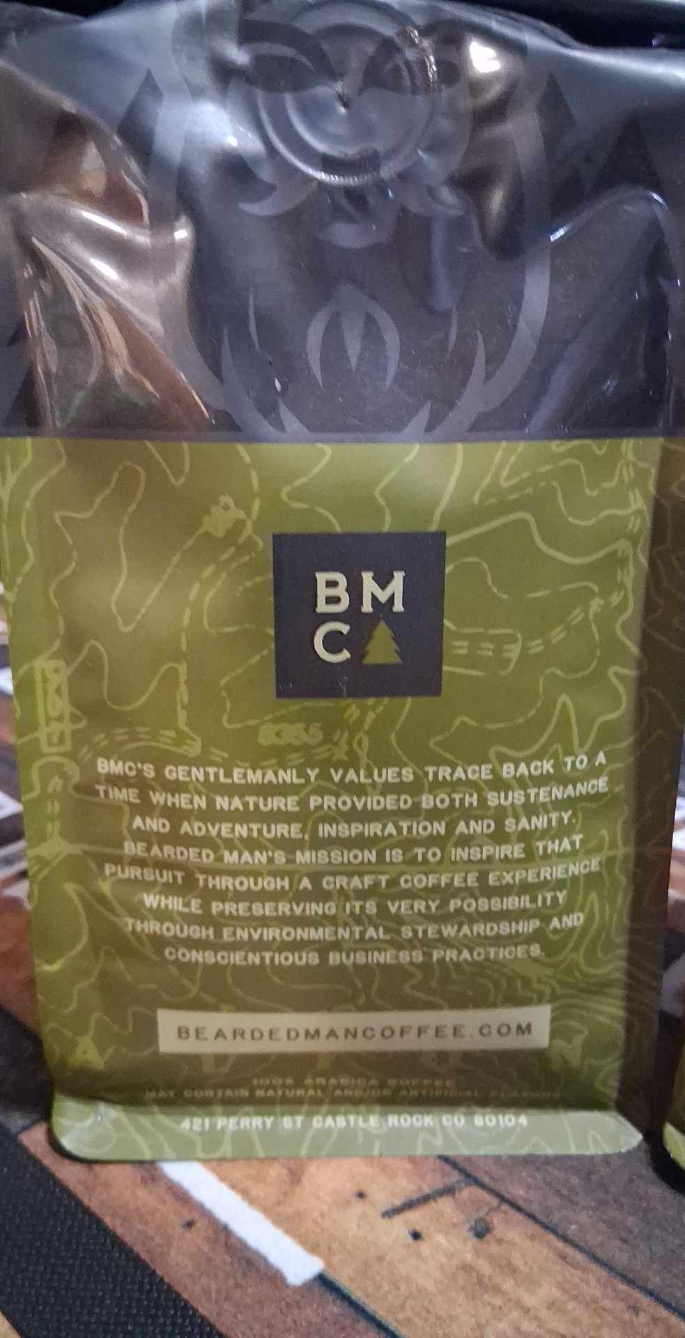 Bearded Man Coffee Moonshiner Blend; A Fine, Fine Selection 12oz