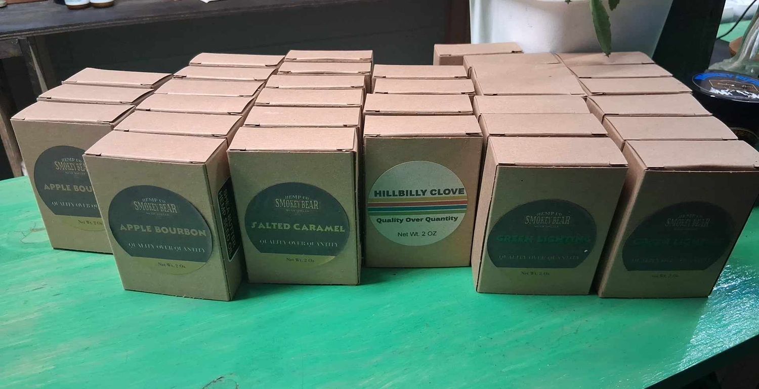 2 oz Hand Crafted Smokie Bear Hemp Co. Soaps