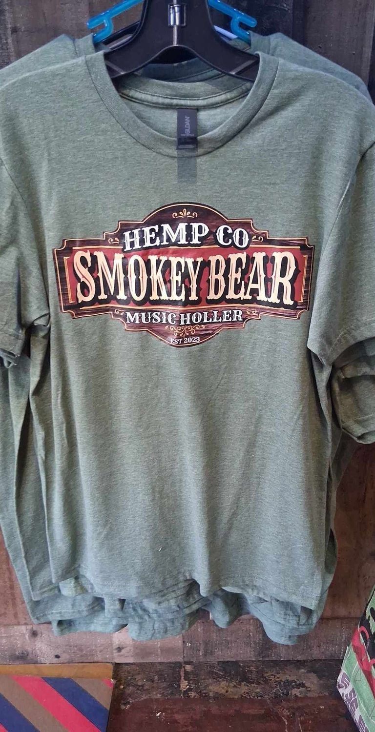 Smokey Bear Hemp Co. Classic Gray T