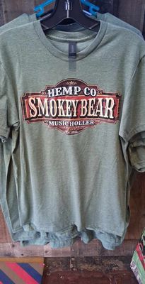 Smokey Bear Hemp Co. Classic Gray T