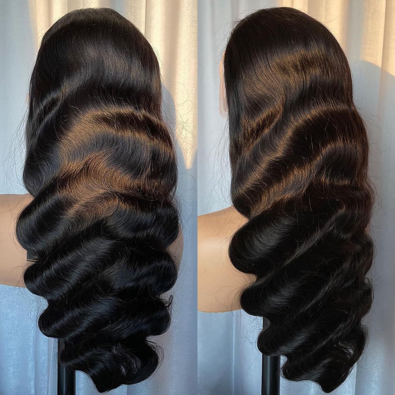 ARABELLA 250% Density SKINLIKE Real HD Lace Wig, 13x6 Full Frontal 0.10mm Ultra-thin HD Lace Body Wave Vivid Clean Pre Plucked Hairline Bleached Knots Unprocessed Human Hair Wig 20 Inch