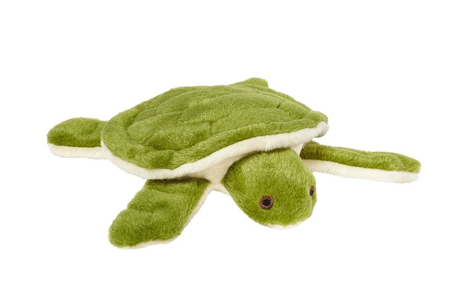 Fluff &amp; Tuff Esmeralda Turtle plush toy with soft round shell