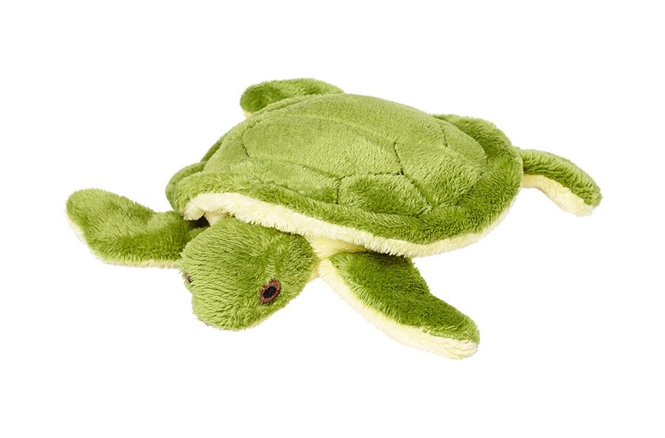 Fluff &amp; Tuff Shelly Turtle plush toy with floppy legs