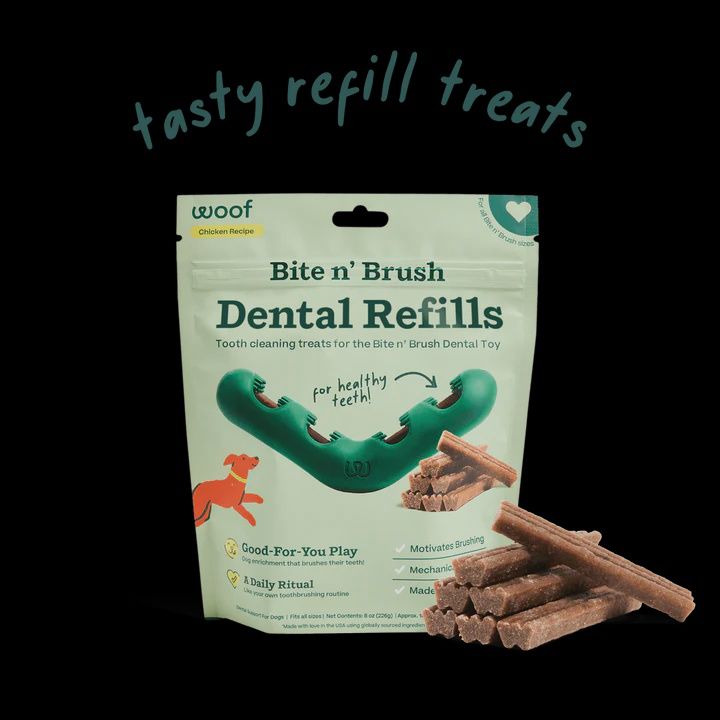 BITE N&#39; BRUSH DENTAL REFILL