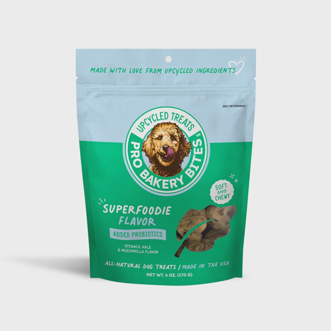 Bag of Ag Alchemy Pro Bakery Bites Superfoodie baked in the USA
