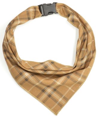 BROWN PLAID-S