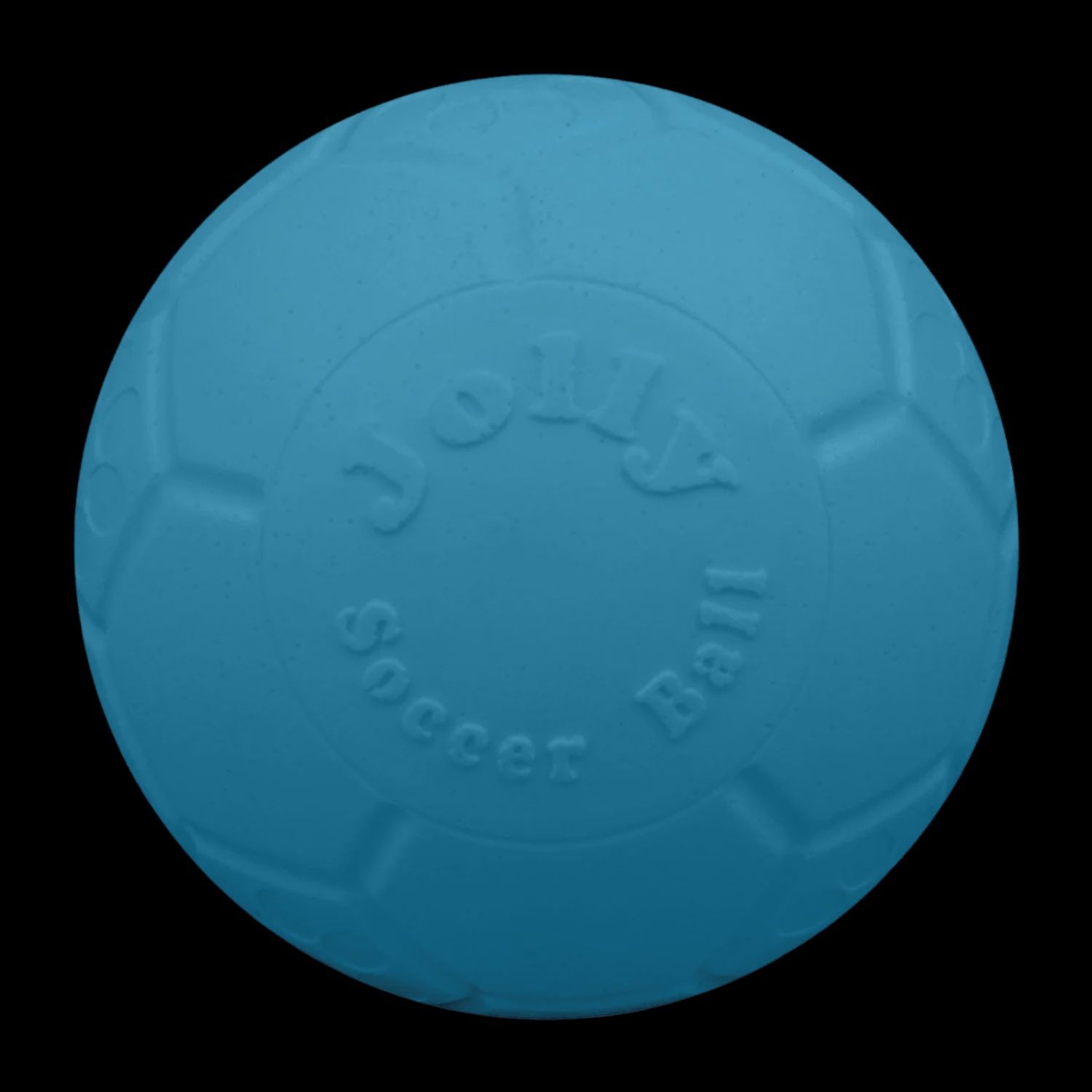 Jolly Soccer Ball in blue.