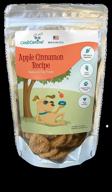 Bag of Apple Cinnamon Dog Treats 