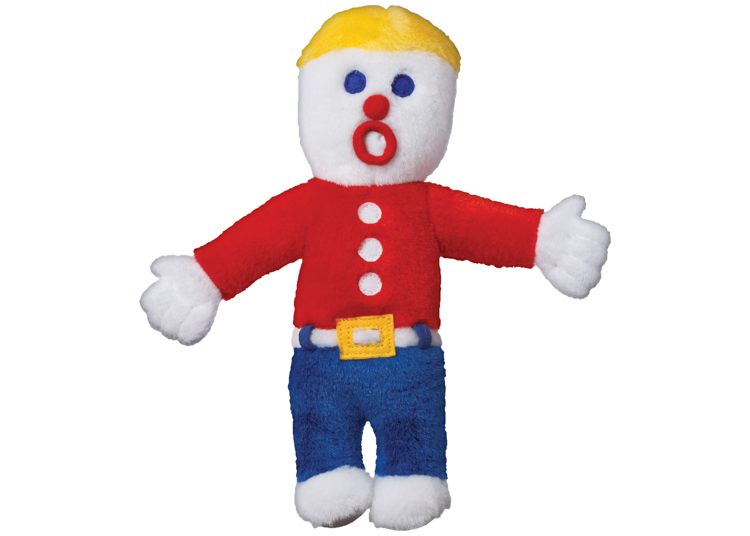 Nostalgic Mr. Bill cat soft cat toy for batting and cuddling