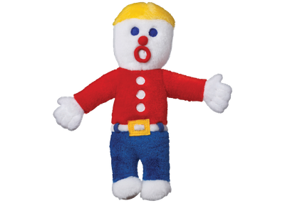 Nostalgic Mr. Bill cat soft cat toy for batting and cuddling