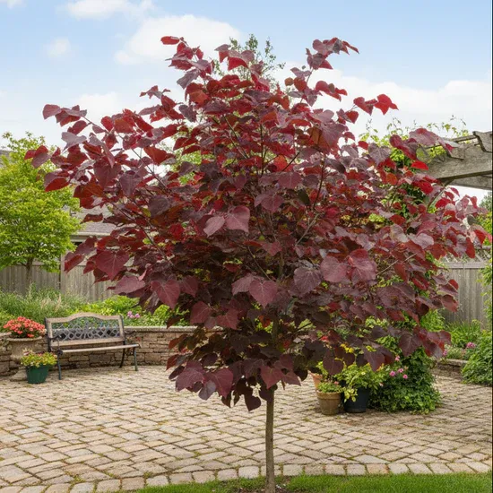 Cercis, canadensis, Burgundy Hearts - #15