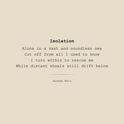 Isolation
