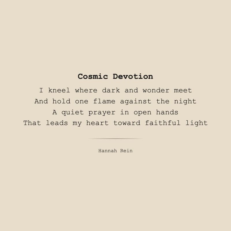 Cosmic Devotion