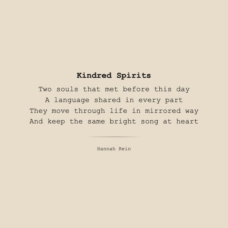 Kindred Spirits