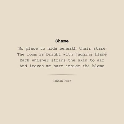Shame