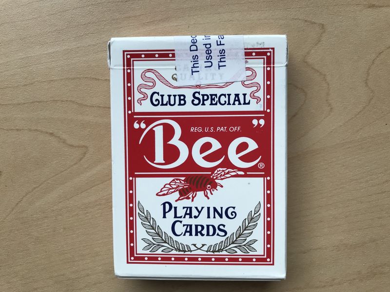 Bee Club Special Playing Cards