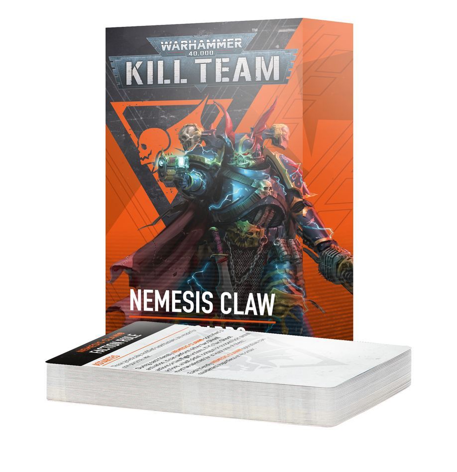 Warhammer 40k: Kill Team - Nemesis Claw Datacards