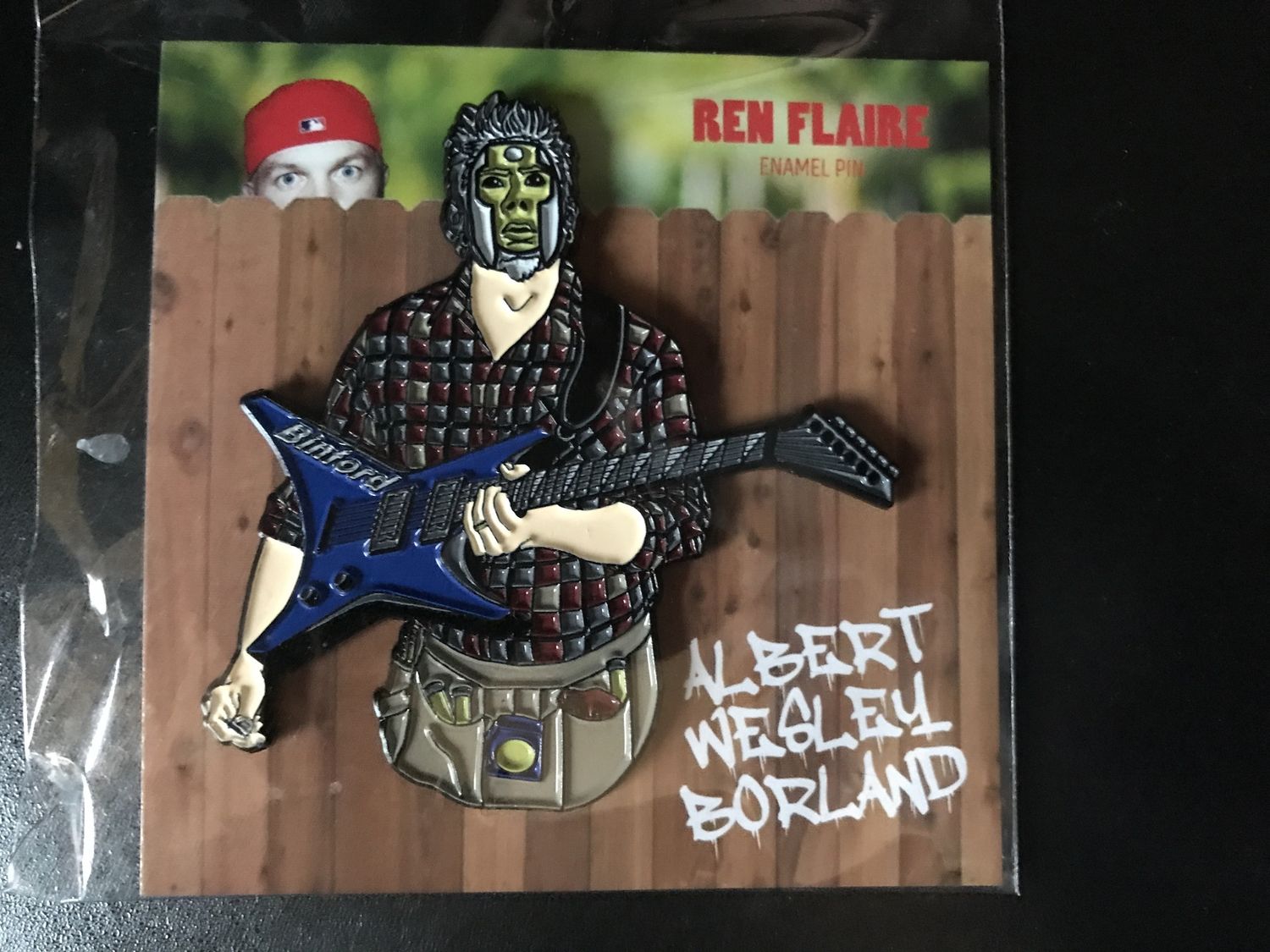 Ren Flair: Albert Wesley Borland Enamel Pin