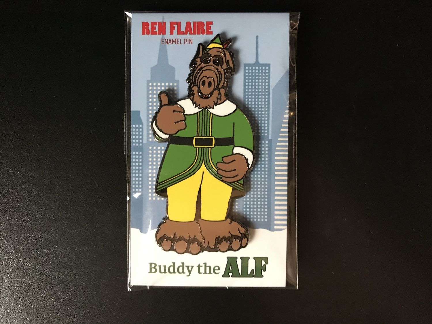 Ren Flaire: Buddy The Alf Enamel Pin