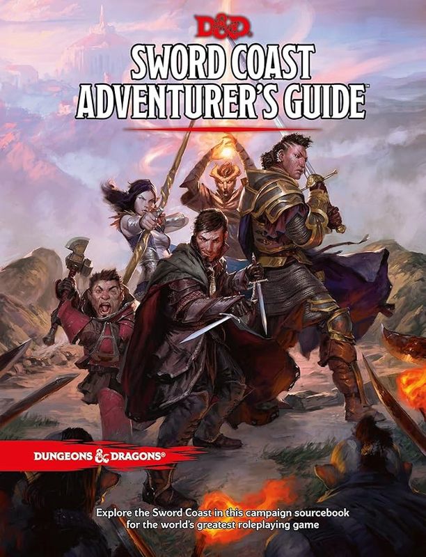 Dungeons And Dragons: Sword Coast Adventurers Guide Hardcover