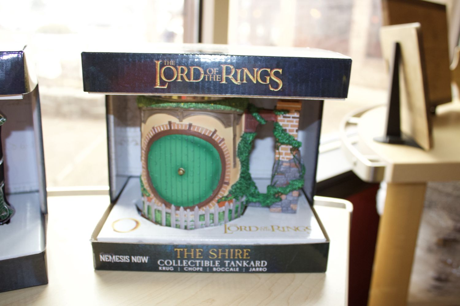 Lord Of The Rings The Shire Bag End Sculpted Stainless Steel Tankard