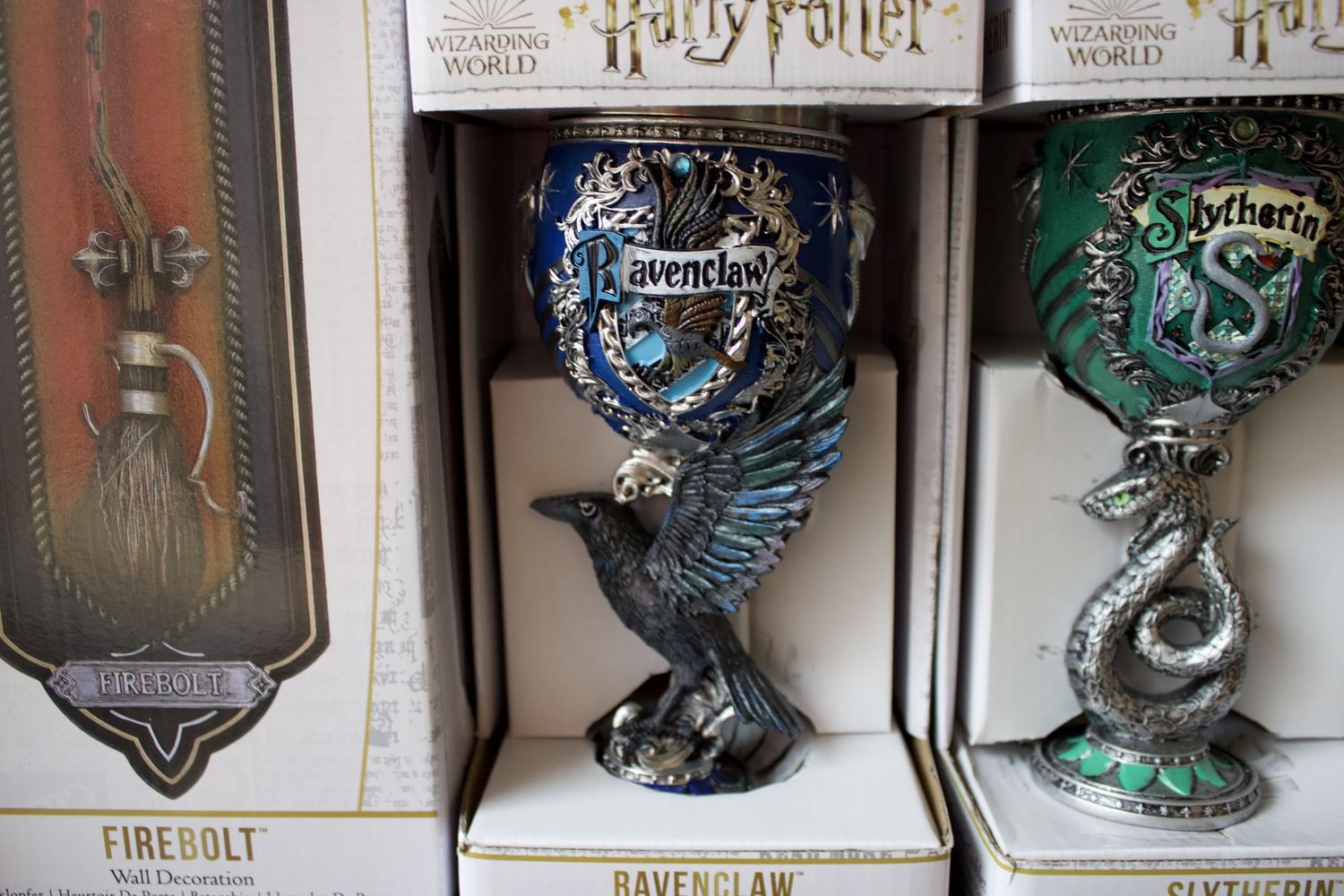 Harry Potter Ravenclaw Crest Collectible Sculpted Goblet