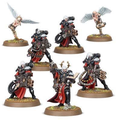 Warhammer 40,000 Adeptus Sororitas Retributor Squad