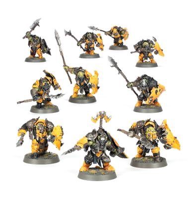 Warhammer AOS Orruk Warclans Orruk Ardboys