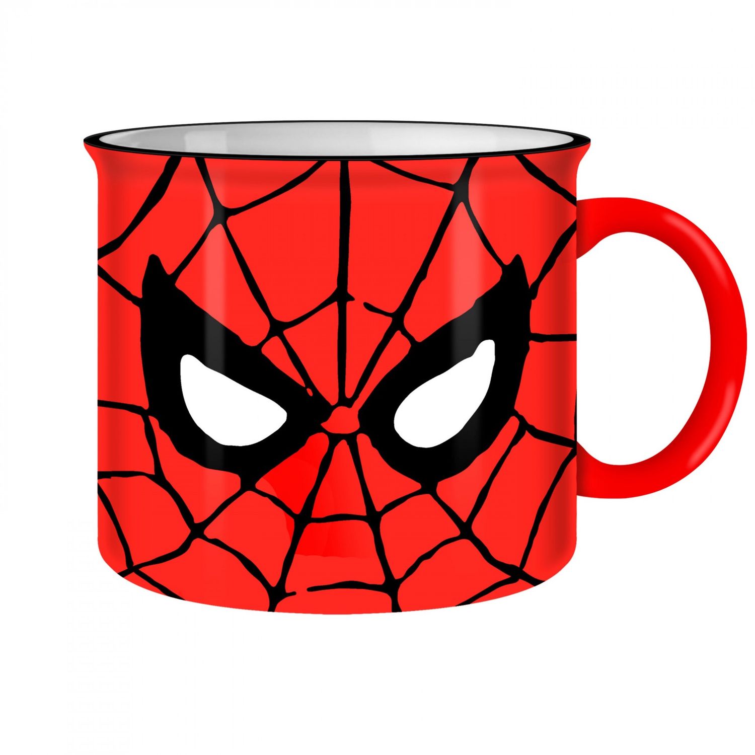 Marvel Spider-Man Web Eyes 20oz. Ceramic Camper Mug