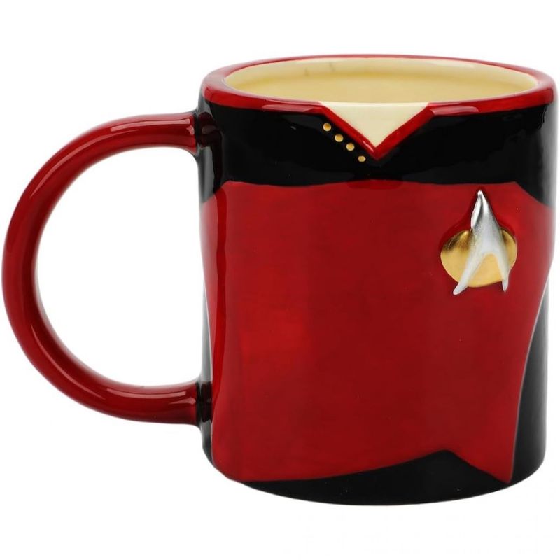 Captain Picard Sculpted Mug