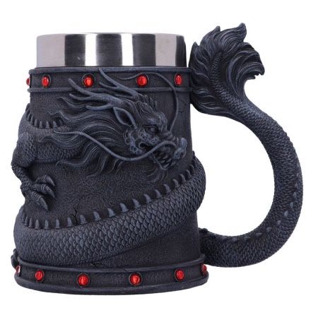 Dragon Coil Resin Tankard
