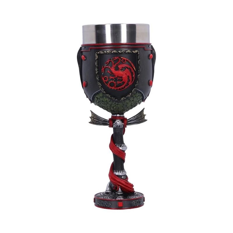 GOT House Daemon Targaryen Collectible Sculpted Goblet