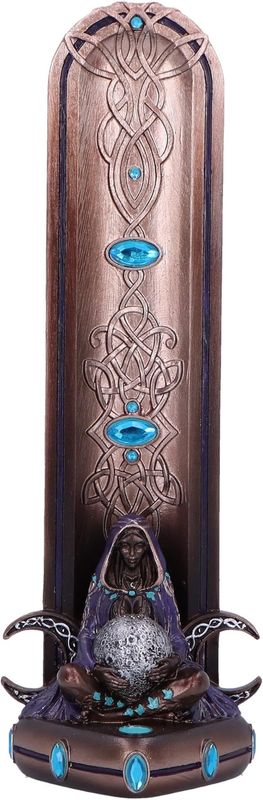 Triple Moon Goddess Incense Burner