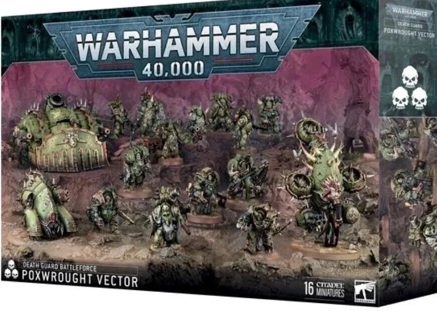 Warhammer Death Guard Battleforce Poxwrought Vector