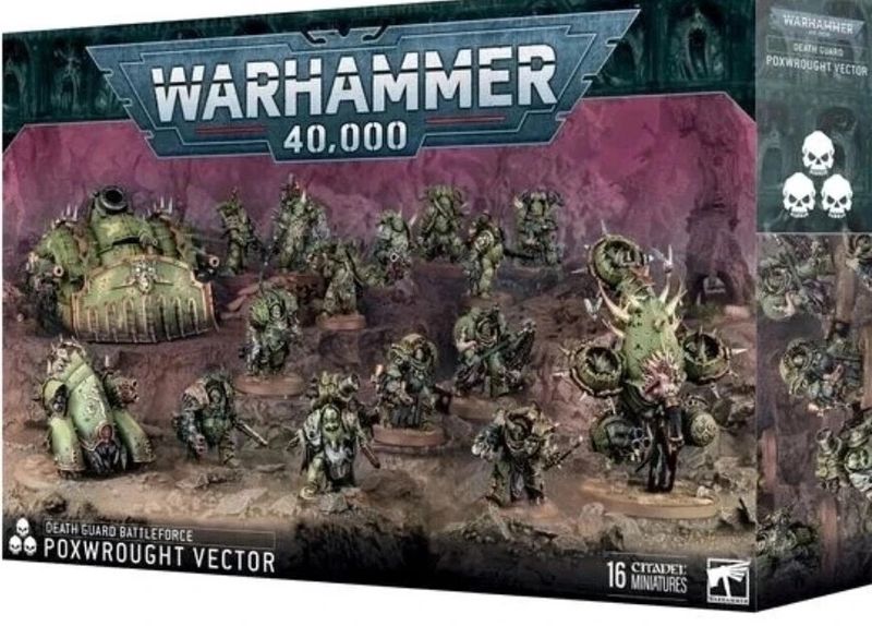 Warhammer Death Guard Battleforce Poxwrought Vector
