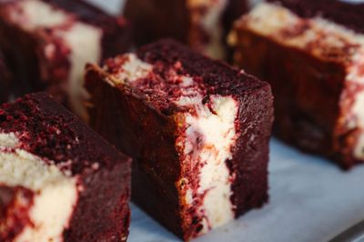 Red Velvet Cheesecake Brownie