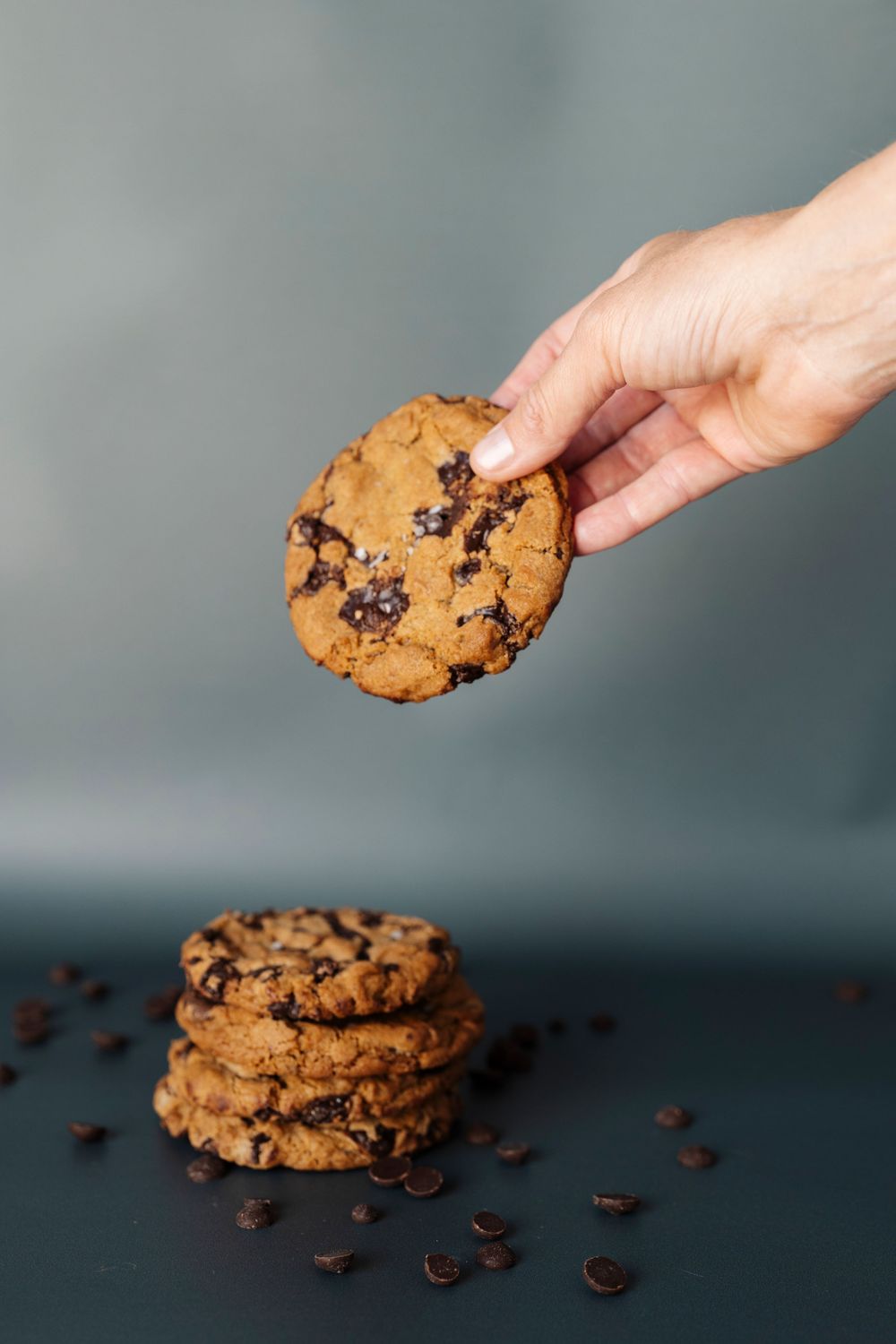 Vegan Dark Chocolate Chip Cookie Dough