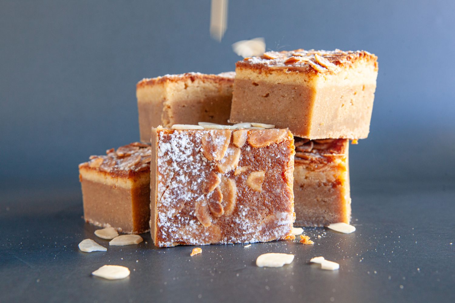 Almond Frangipane Blondie