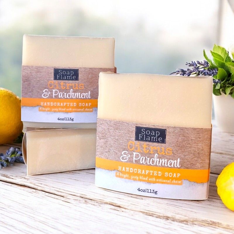 Citrus &amp; Parchment Bar Soap