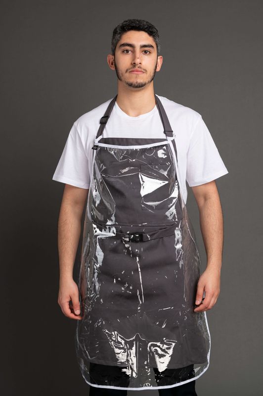 Tablier De Barbecue Homme - Étanche, Réglable, Noir - Neuf Avec Texte 'Le ROI Du BARBECUE'