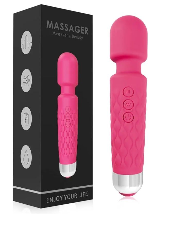 Pink Multi-Speed Vibrating Wand