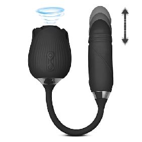 Black Rose and Vibrator Combo