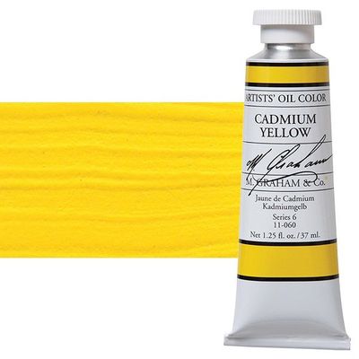 M GRAHAM CADMIUM YELLOW 37ML OIL COLOR