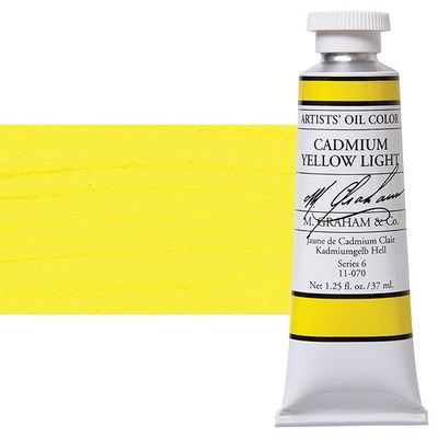 M GRAHAM CADMIUM YELLOW LIGHT 37ML OIL COLOR