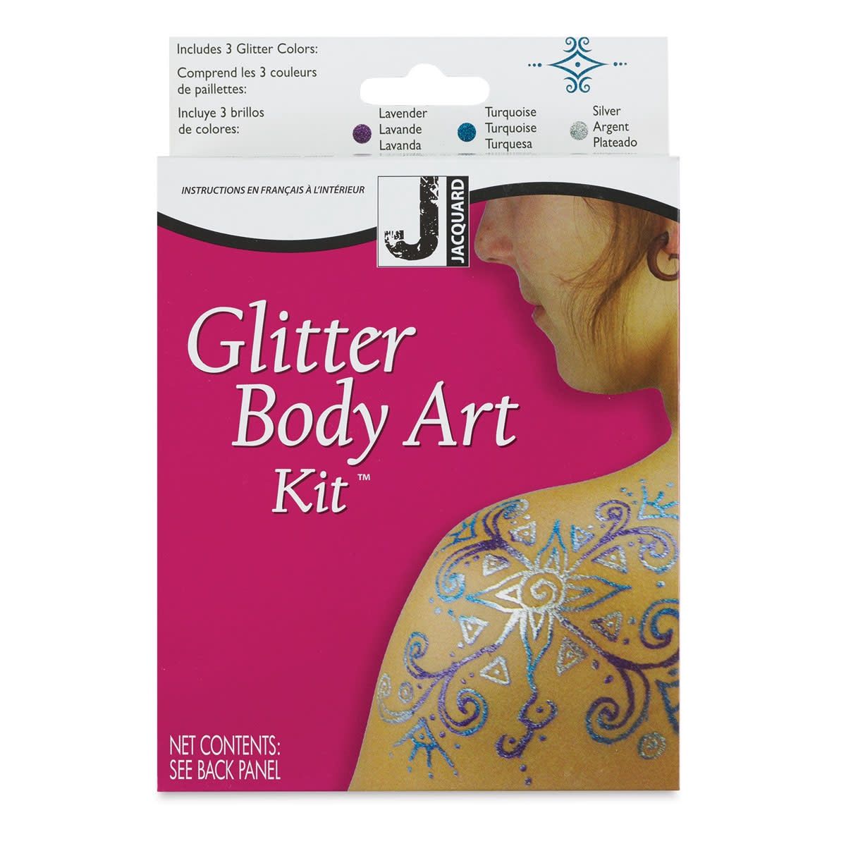 GLITTER BODY ART KIT