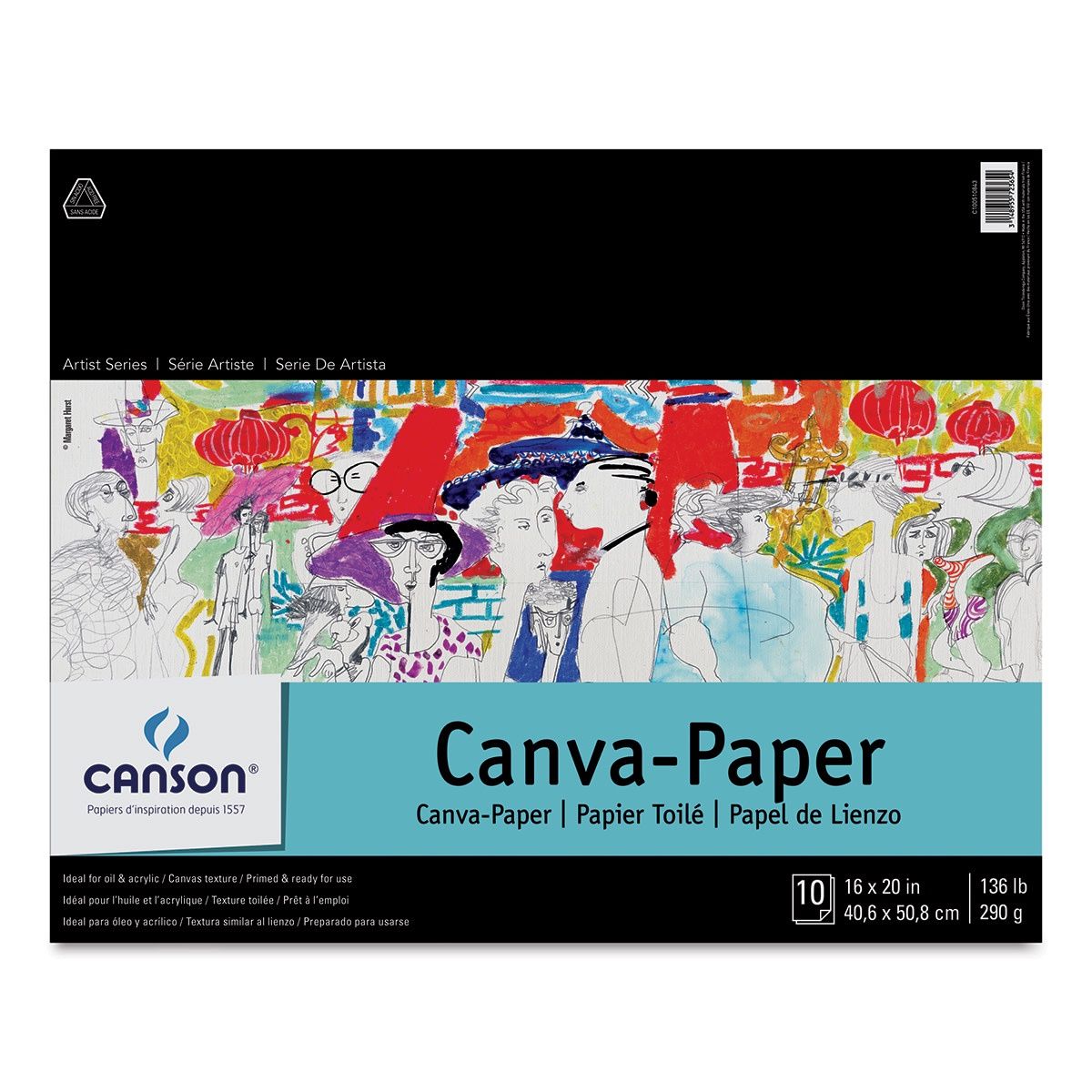 ARTIST SERIES CANVA-PAPER PADS 16 X 20