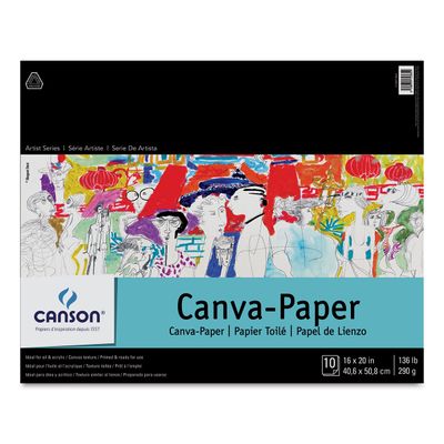 ARTIST SERIES CANVA-PAPER PADS 16 X 20