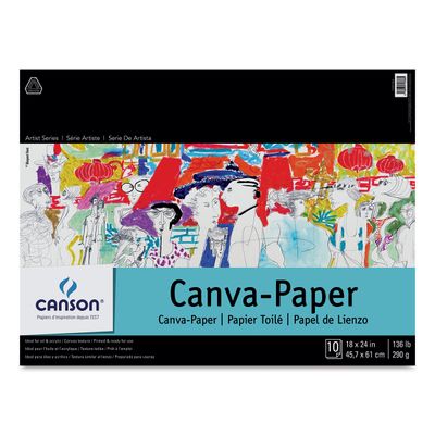 ARTIST SERIES CANVA-PAPER PADS 18 X 24